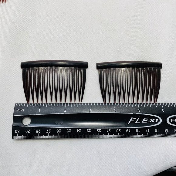 Vintage Goody Side Combs Lot of 7 Hair Accessories Made in USA Retro 80s - Picture 13 of 16